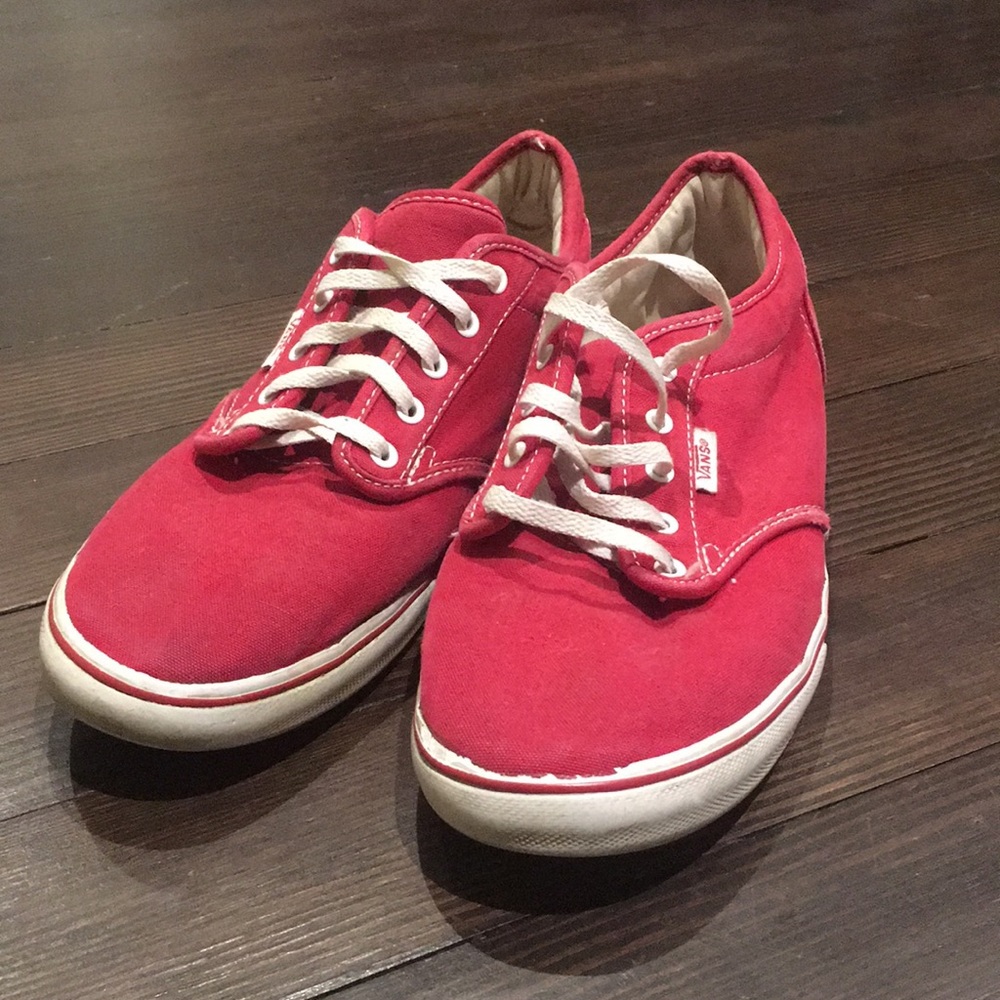 Cherry red Vans!